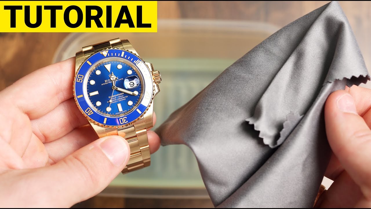 Eine Uhr richtig saubermachen | Luxus-Uhren Reinigung Tutorial