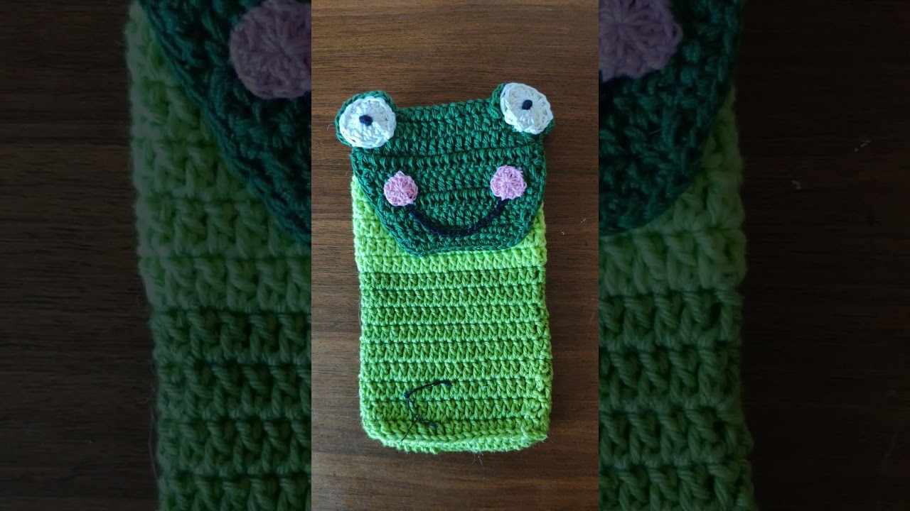 Funda para Movil a crochet -Handyhülle häkeln