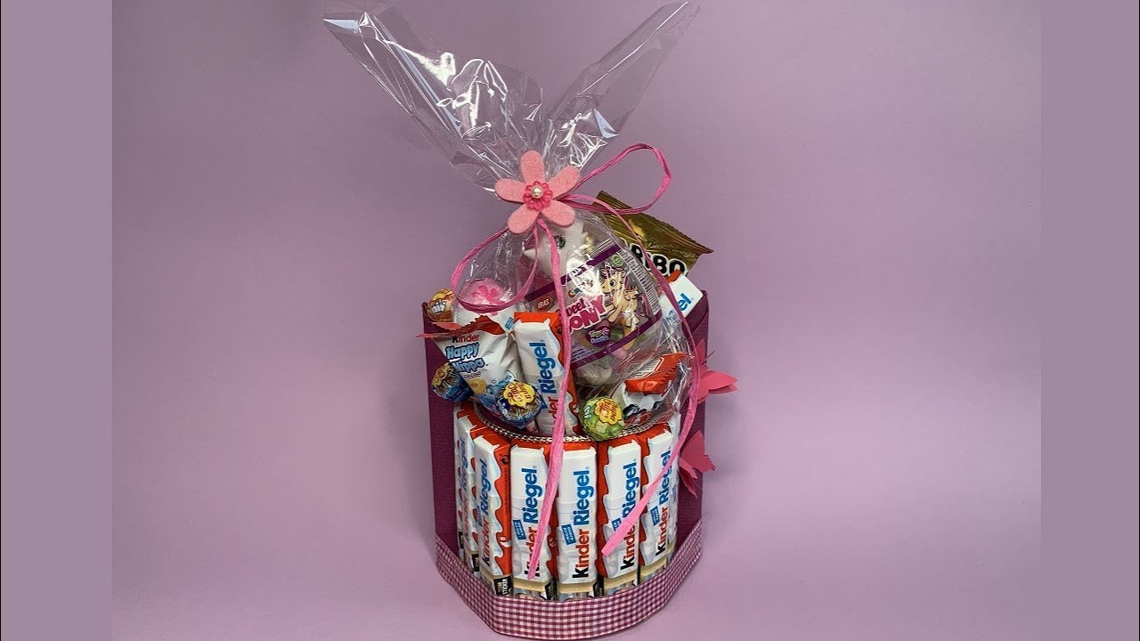 KINDERSCHOKOLADE Geschenk für Mädchen ???????? | Kreatives DIY Geschenk aus Süßigkeiten (2022)