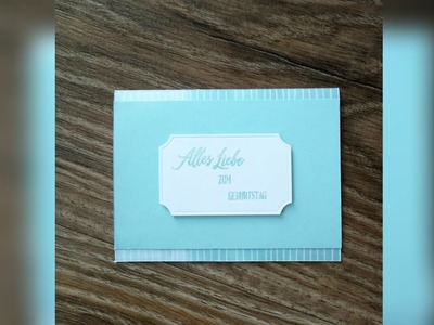 One Sheet Wonder Karte 10 mit Mohnblütenzauber von Stampin'Up!