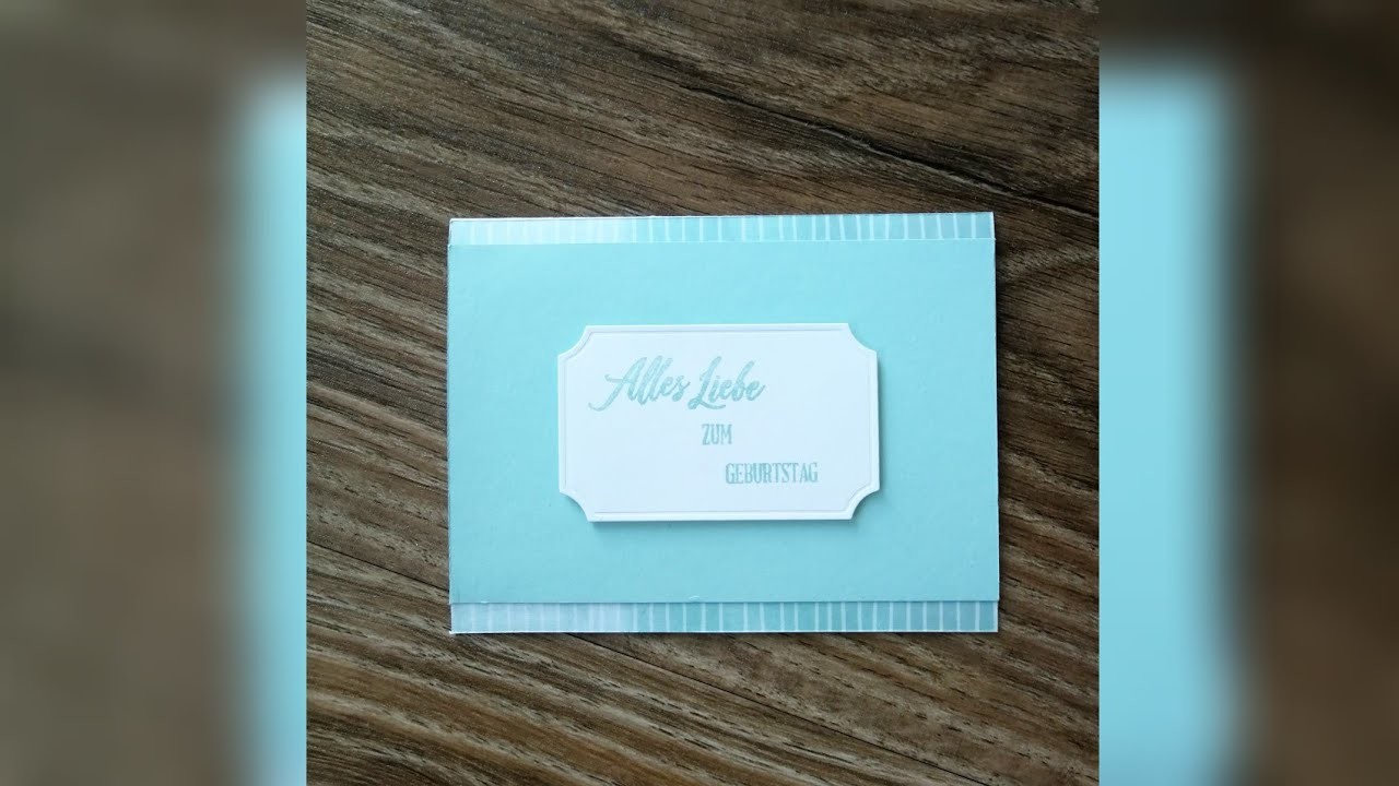 One Sheet Wonder Karte 10 mit Mohnblütenzauber von Stampin'Up!