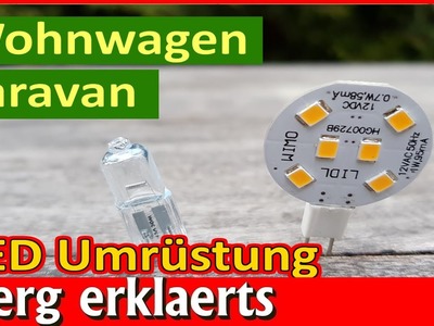 Wohnwagen auf LED umbauern Wohnmobil Caravan UmrüstungDIY Tutorial No.330