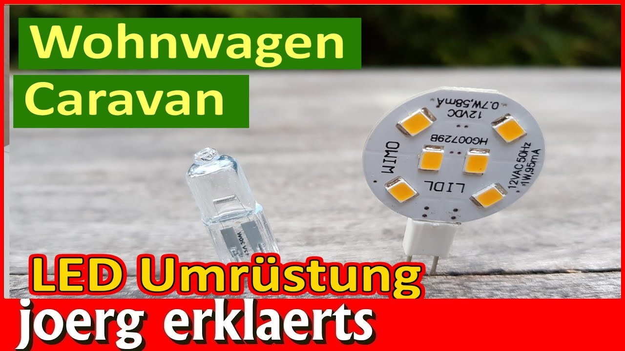 Wohnwagen auf LED umbauern Wohnmobil Caravan UmrüstungDIY Tutorial No.330