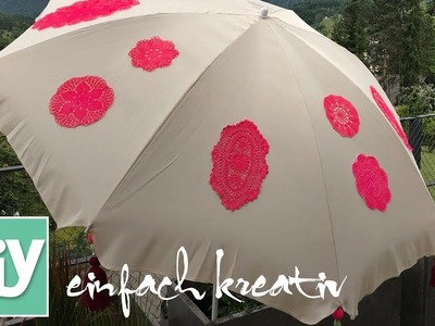 Boho-Sonnenschirm | DIY einfach kreativ