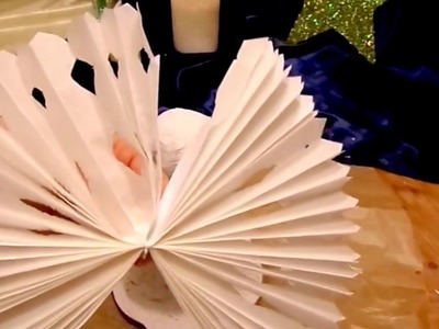 DIY-BASTELN: beleuchteter ENGEL aus WC-PAPIER  :))