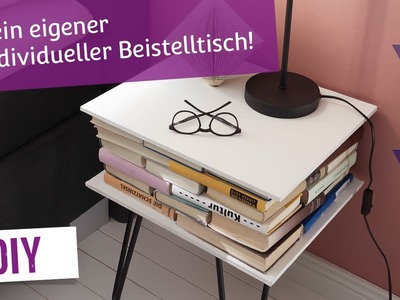 DIY: Beistelltisch aus Büchern | Trendstore