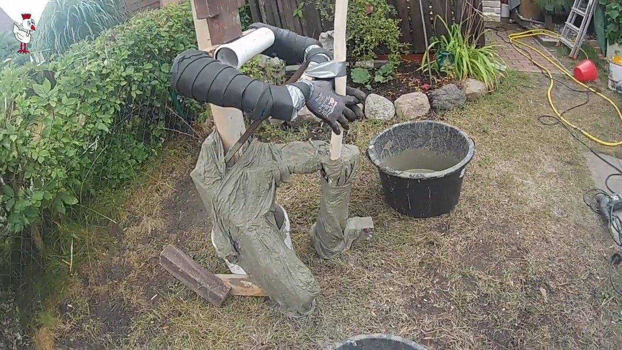 DIY Gartenwächter