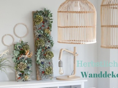 DIY herbstliche Wanddeko