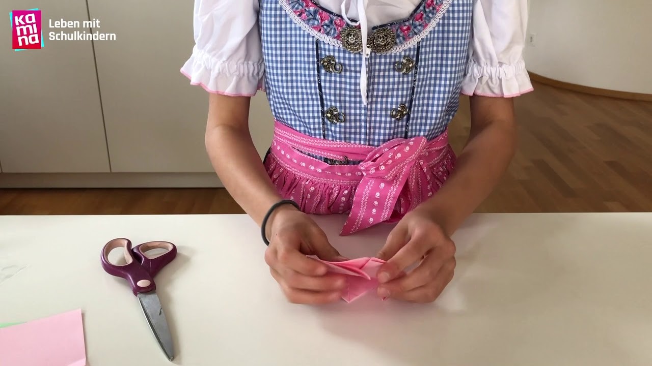 DIY: Papiervogel basteln