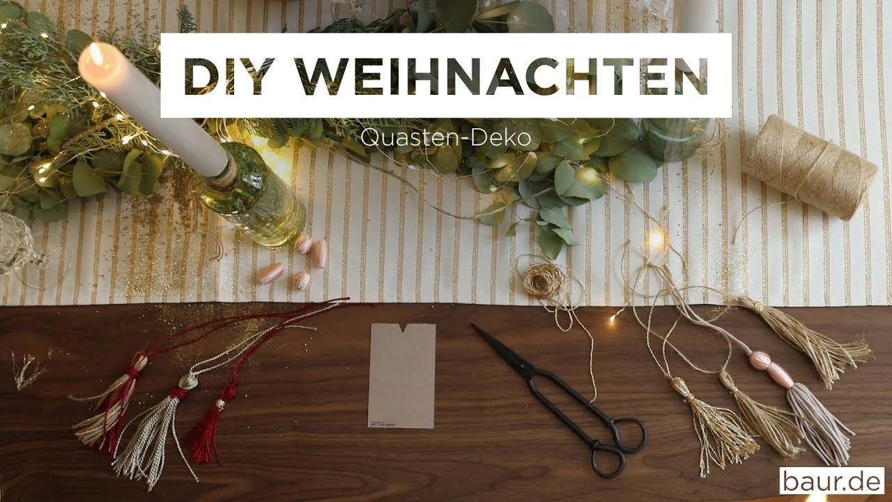 DIY Quasten basteln | BAUR