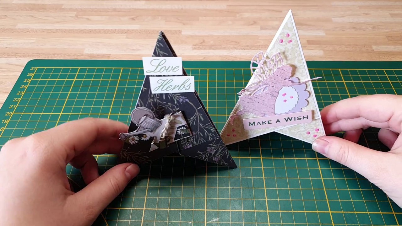 Dreickes-Karte *Wir basteln*