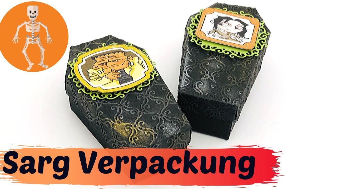 Halloween 2019⎮Süßigkeiten Verpackung ⎮ Sarg basteln ⎮Stampin' Up! neue Produkte DIY