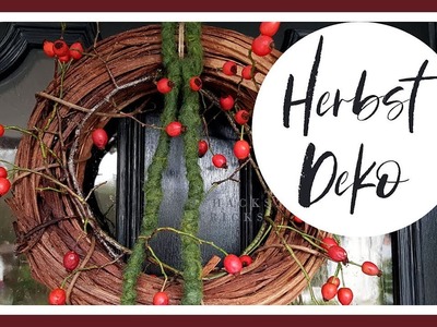 HERBSTDEKO Türkranz schnell und einfach selber machen - DIY Herbst Deko 2019 - KatisWeltTV