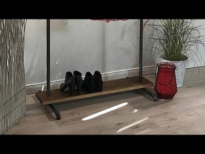 Kistencult Rügen - Kleiderstange Meja DIY Stahlrohr Iron PIPE