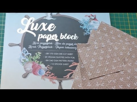 Live Basteln Luxe Paper Set Action