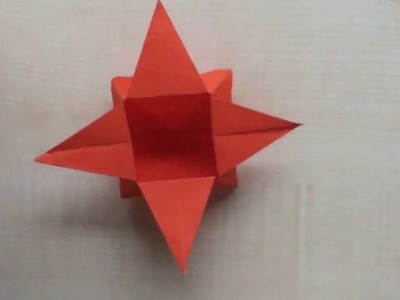 Origami #2 — Sternkörbchen — TECHtutorials
