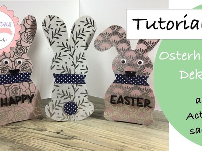 Osterhasen * im letzten Action Haul vorgestellt, jetzt verbastelt * Download * basteln * deutsch