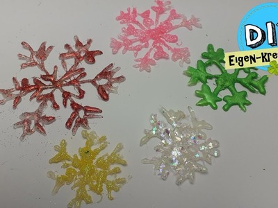 Weihnachtssterne selber machen I Deko I Girlande  I DIY Eigen Kreationen