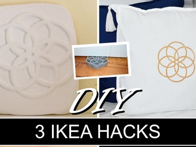 3 DIY IKEA HACKS Boho vibes -  home decor | cheap and easy - einfach und günstig !
