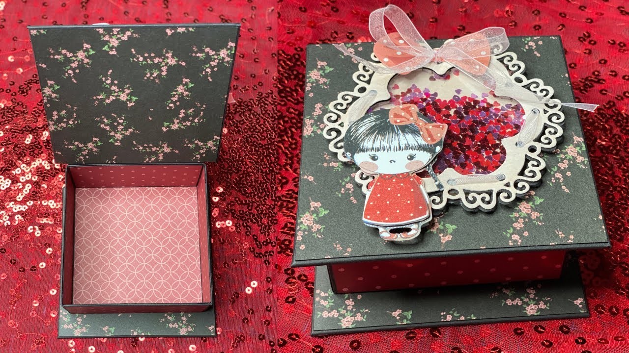 DIY Paper Gift Box | Tutorial ???? Jewelry Box | Geschenk Schachtel | шкатулка