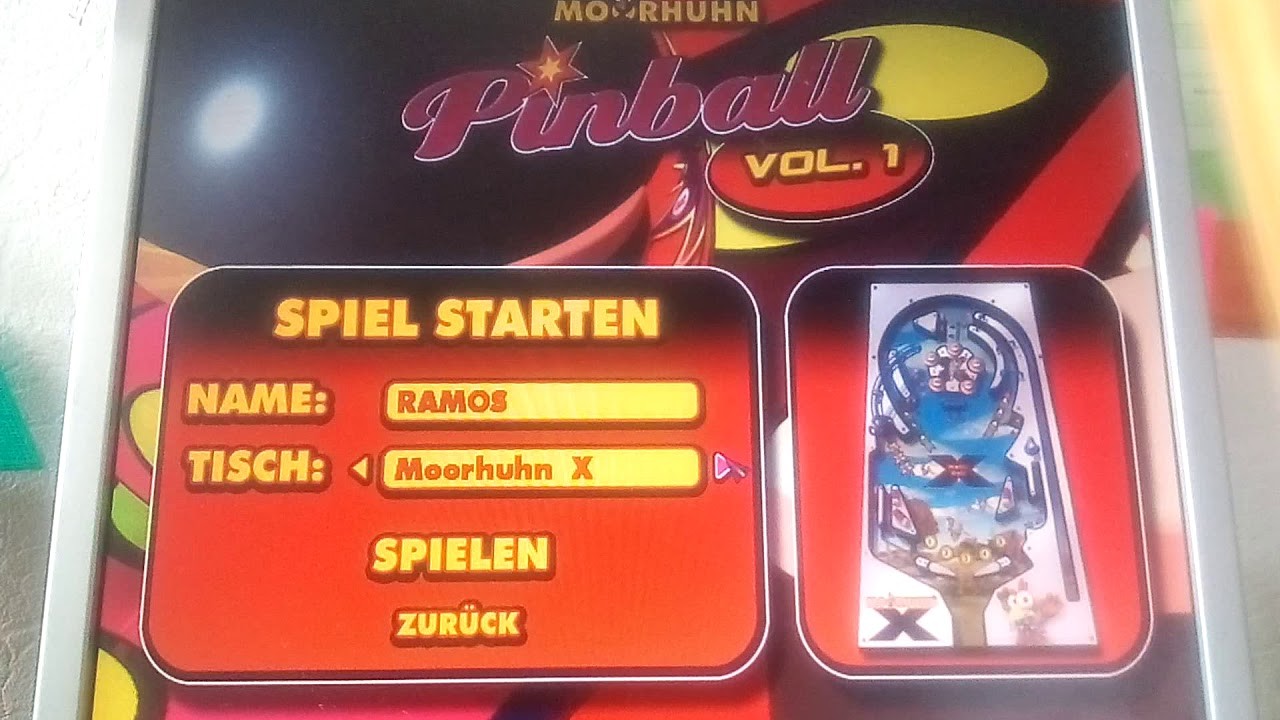 Heute ist nicht Recordtag???? Moorhuhn Pinball