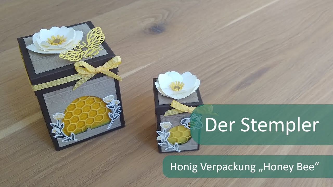 Honig Verpackung "Honey Bee" | Der Stempler ~ Stampin Up!