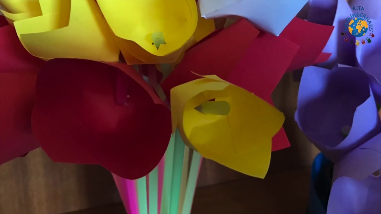 Ich bastele ???? für Mama - Neues aus der Kita