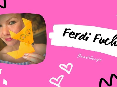 Kinderbeschäftigung drinnen „Fuchs basteln“ - Eltern - Kind