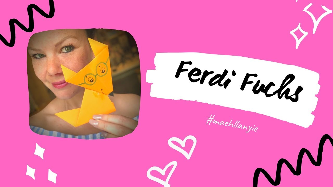 Kinderbeschäftigung drinnen „Fuchs basteln“ - Eltern - Kind