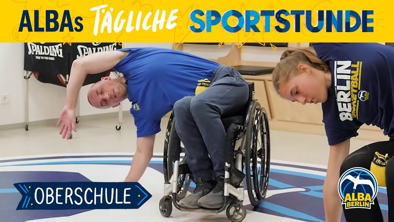 Oberschule 9 | Rollstuhlbasketball | ALBAs tägliche Sportstunde