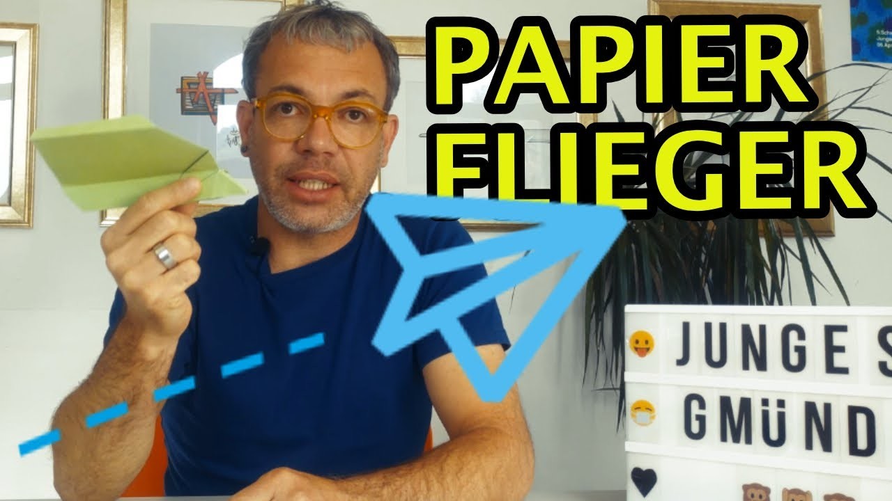 PAPIERFLIEGER (Die Schwalbe) MIT ADEMIR