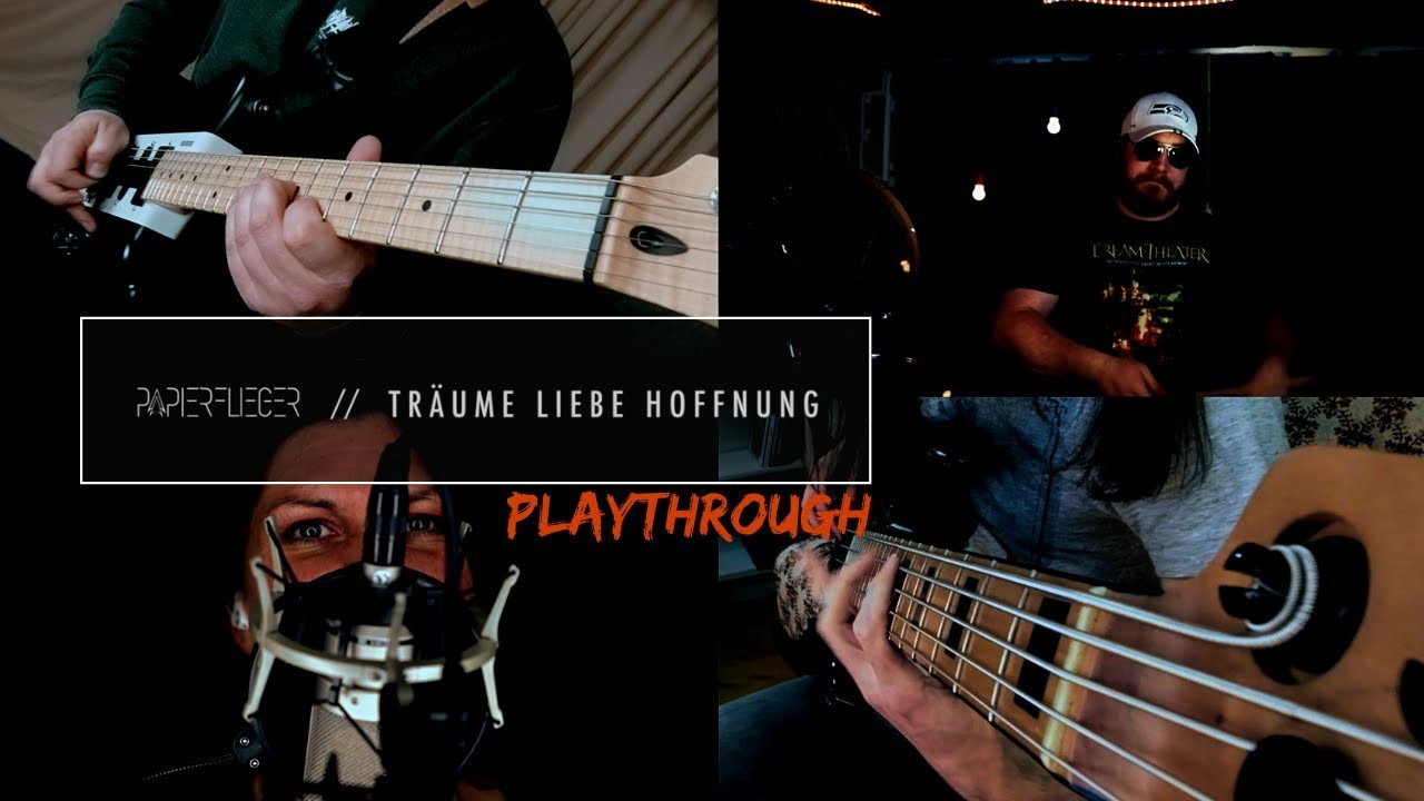 Papierflieger - Träume, Liebe, Hoffnung (Official Video. Playthrough)