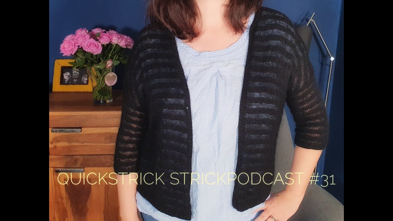 Quickstrick Strickpodcast #31 Elton Cardigan