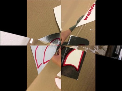 Raketen basteln aus Küchenrollen