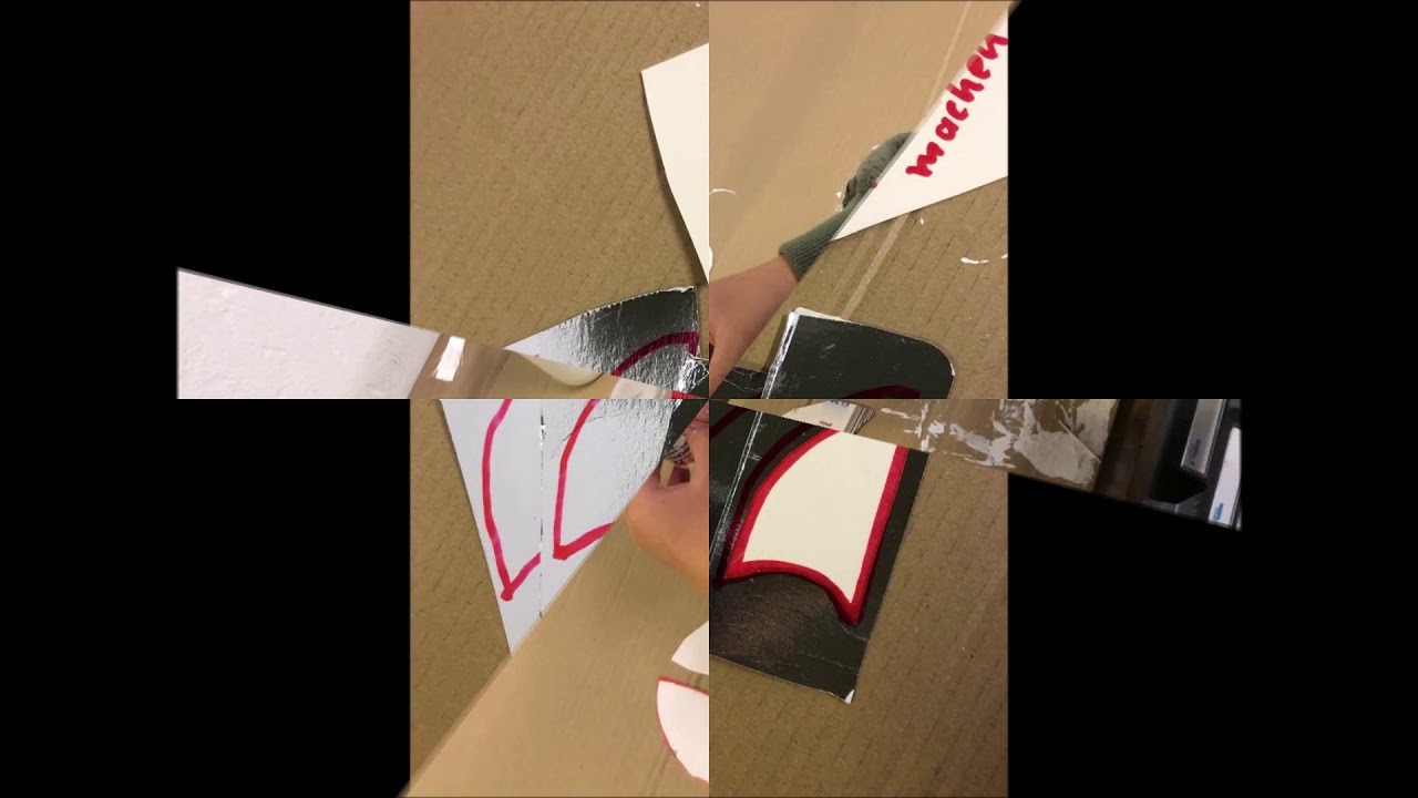 Raketen basteln aus Küchenrollen