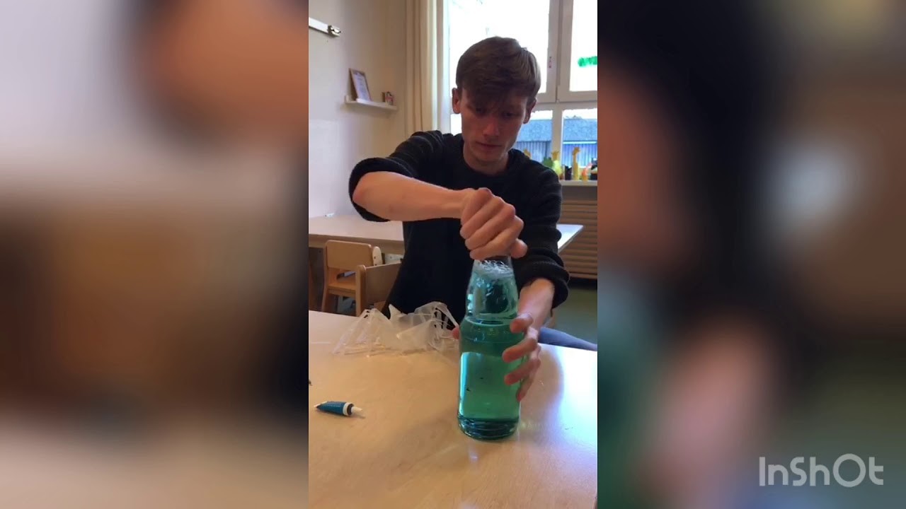 Wir basteln ein Aquarium mit einer Qualle. Gemeinsam basteln