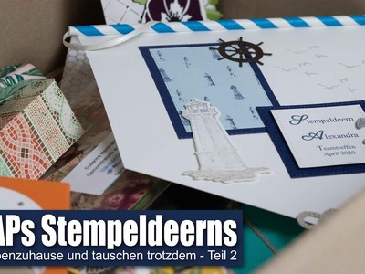 #wirbleibenzuhause & tauschen trotzdem | SWAPs vom abgesagten Teamtreffen | SWAPs der Stempeldeerns