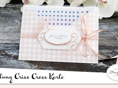 Criss Cross Karte | Geschenkkarte | Gutscheinkarte | Geschenkidee | Gartenzauber von Stampin' Up!