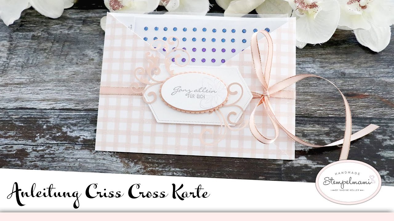 Criss Cross Karte | Geschenkkarte | Gutscheinkarte | Geschenkidee | Gartenzauber von Stampin' Up!