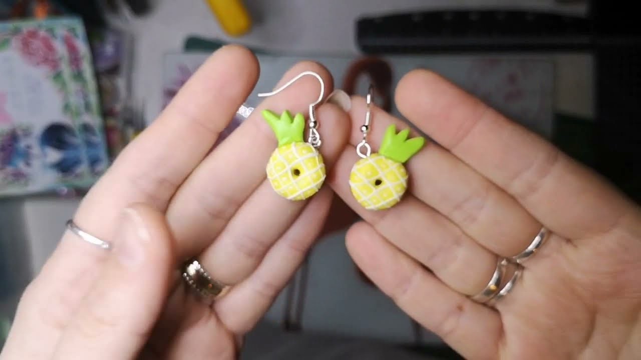 DIY Fimo Ananas Donuts Tutorial