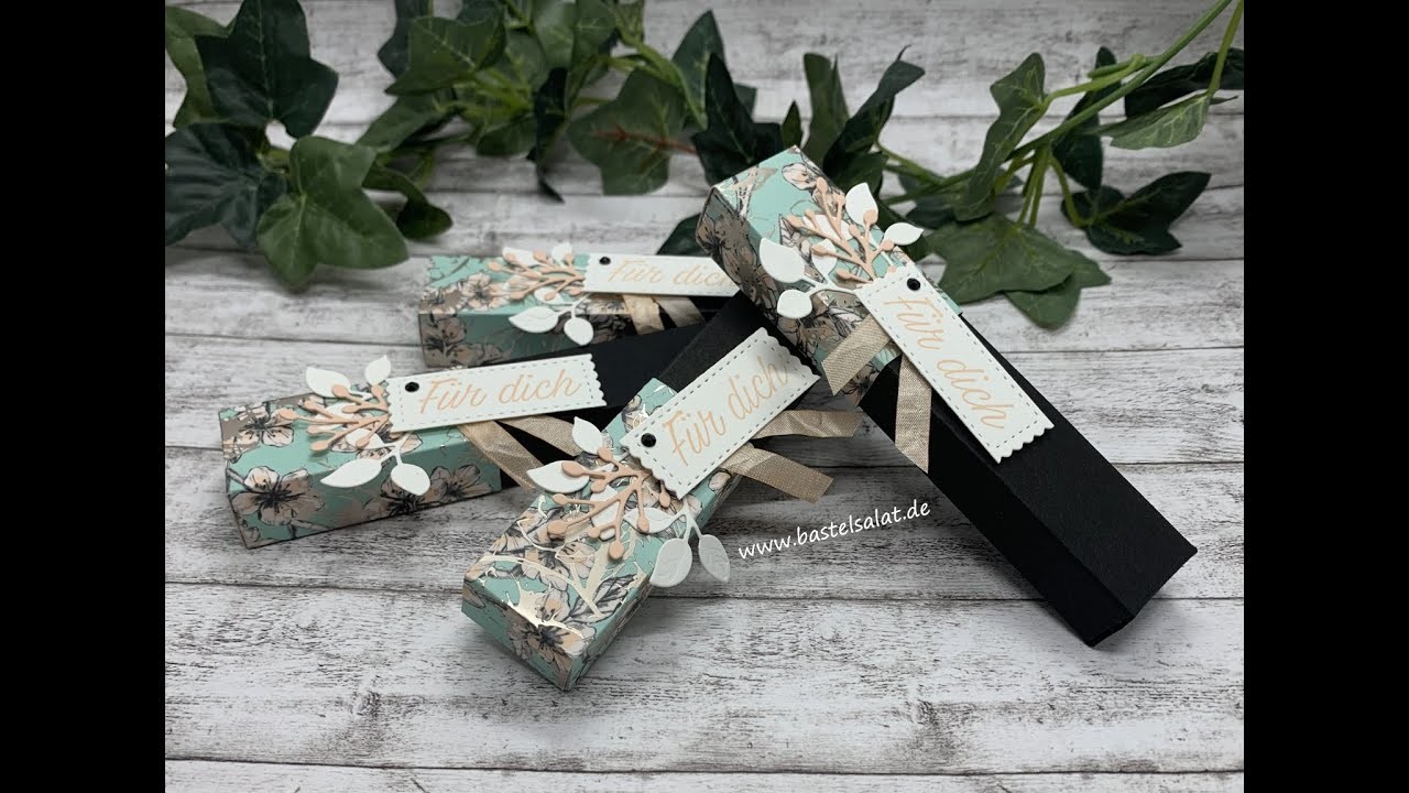 DIY Schokoriegel Verpackung