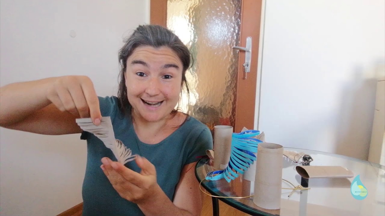 Entspannungs-Deko aus Küchenrolle