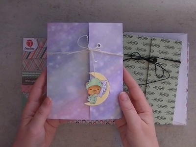 Happy Mail Album + Minialbum + Folder mit 3 Umschlägen +++Tutorial+++ Mai Gewinn Verpackung