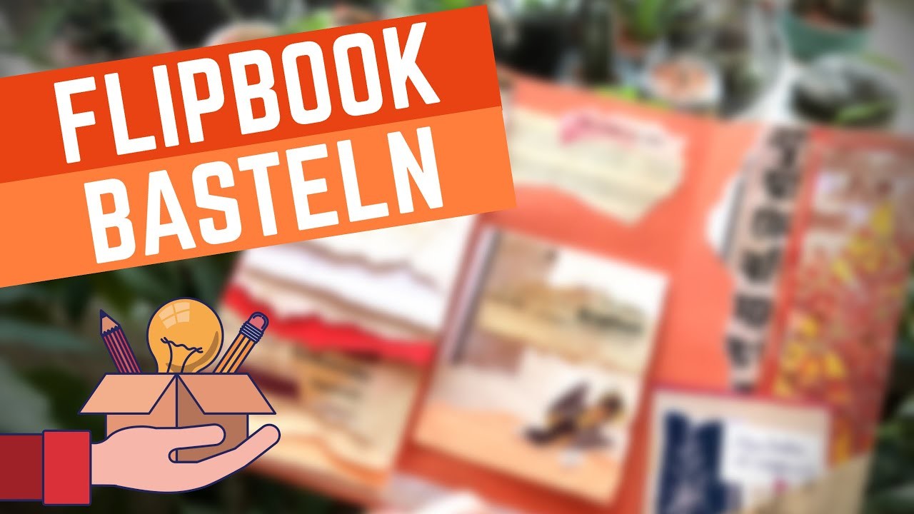 Jeder kann basteln: DIY Flip Book mit Sachen, die jeder zuhause hat #kreativmmitmojodi
