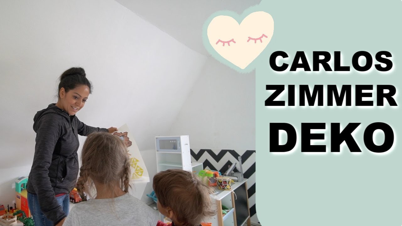 Kinderzimmer Dekoration mit Feuerwehrmann Sam  - Vlog#1227 Rosislife