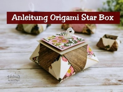 Origami Star Box mit Produkten von Stampin' Up!