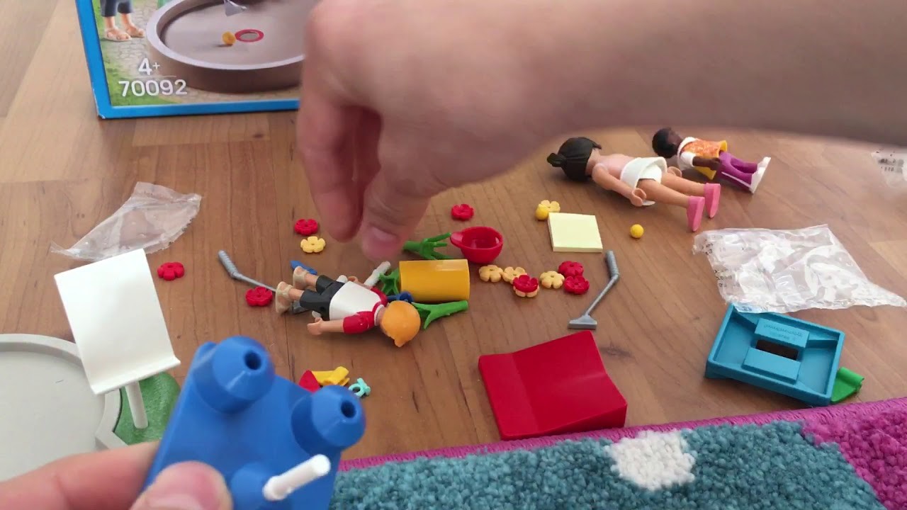 Playmobil Unboxing Minigolfplatz