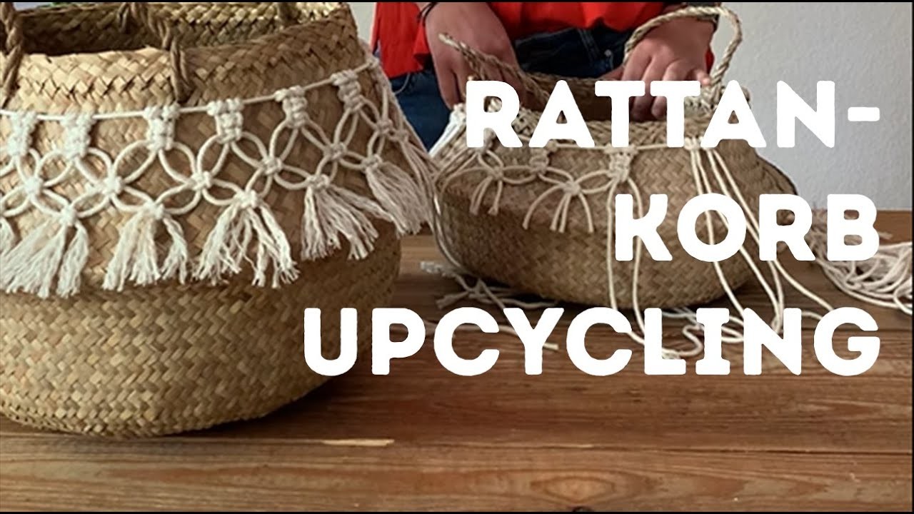 RATTANKORB-UPCYCLING | HORST DIY