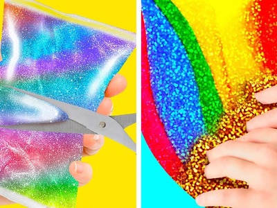 25 LUSTIGE REGENBOGEN-DIYS