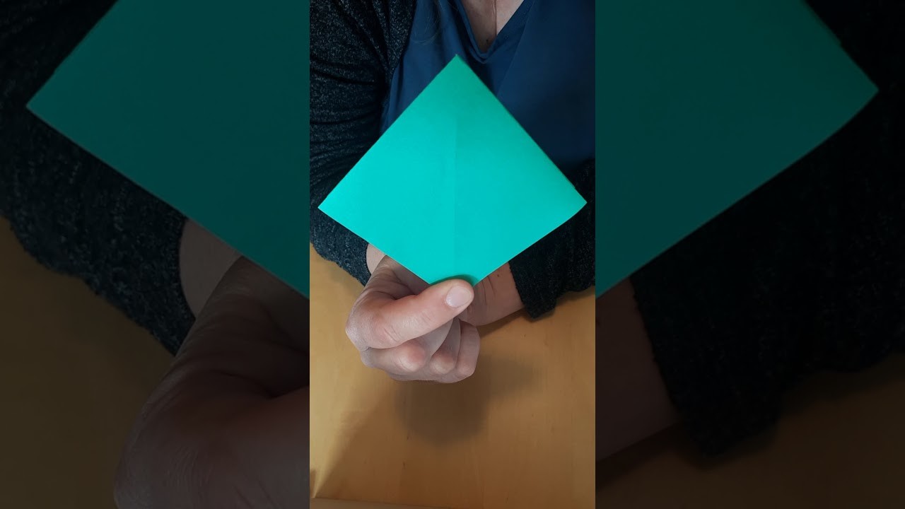 5.Teil: Fliegender Kranich falten